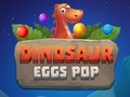 Spiel Dinosaurier-Eier Pop  Online