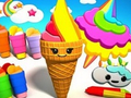 Spiel Malbuch: Eis  Online