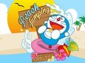 Spiel Springen am Strand von Doraemon  Online