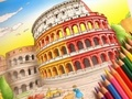 Spiel Malbuch: Das römische Kolosseum  Online