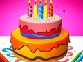 Spiel Malbuch: Kuchen  Online