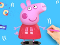 Spiel Malbuch: Peppa Pig  Online