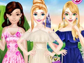Spiel Mode schulterfreies Kleid  Online