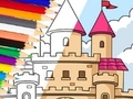 Spiel Malbuch: Schloss  Online
