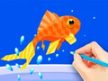 Spiel Malbuch: Fisch  Online