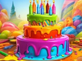 Spiel Malbuch: Alles Gute zum Geburtstag  Online