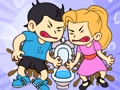 Spiel Toiletten-Rush-Rennen: Puzzle zeichnen  Online