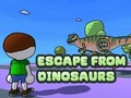 Spiel Flucht vor Dinosauriern  Online