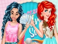 Spiel Jasmine und Ariel Garderobentausch  Online