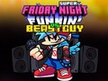 Spiel Super Friday Night Funkin gegen Beast Guy  Online