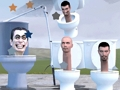 Spiel Skibidi Toilette versteckte Sterne  Online
