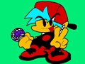 Spiel Freitag-Nacht-Funkin-Malbuch  Online