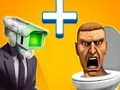Spiel Merge-Meister: Skibidi Bop  Online