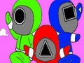 Spiel Malbuch-Tintenfisch-Spiel  Online