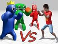 Spiel Garten der Regenbogenmonster  Online
