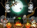 Spiel Rettung der Halloween-Zwillingsgeister  Online