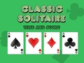 Spiel Klassisches Solitaire: Zeit und Punkte  Online