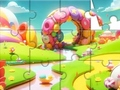 Spiel Puzzle: Süßigkeitenwelt  Online