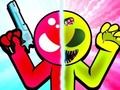 Spiel Stickman Zombie gegen Stickman Hero  Online