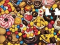 Spiel Puzzle: Pralinen  Online