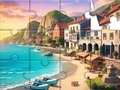 Spiel Puzzle: Küstenstadt  Online