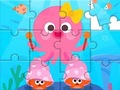 Spiel Puzzle: Süßer Oktopus  Online