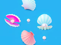 Spiel Malbuch: Muscheln  Online