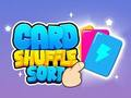 Spiel Sortieren der Karten durch Mischen  Online