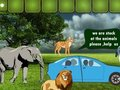Spiel Familienflucht vor gefährlichen Tieren  Online