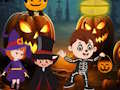 Spiel Helfen Sie den Halloween-Kindern  Online
