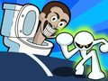 Spiel Stickman vs. Skibidi-Toilette  Online