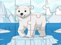 Spiel Puzzle: Eisbär  Online