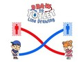 Spiel Zeichnen Sie eine Linienzeichnung zur Toilette  Online