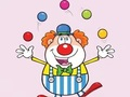 Spiel Malbuch: Clown  Online