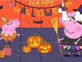 Spiel Puzzle: Peppa Halloween  Online