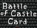 Spiel Karte „Schlacht um die Burg“.  Online