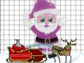 Spiel Einfacher Weihnachtsmann zum Ausmalen  Online