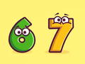Spiel Malbuch: Nummer 6-7  Online