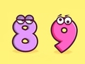 Spiel Malbuch: Nummer 8-9  Online