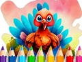 Spiel Malbuch: Frohes Erntedankfest  Online