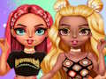 Spiel Regenbogen-Mädchen-Anzieh-Herausforderung  Online