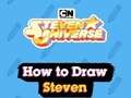 Spiel Steven Universe: Wie man Steven zeichnet  Online
