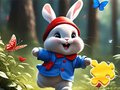 Spiel Puzzle: Laufendes Kaninchen  Online