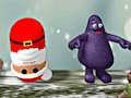 Spiel Weihnachtsmann-Grima-Monster  Online