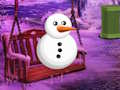 Spiel Winter-Schneemann-Fluchtspiel  Online