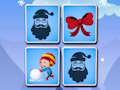 Spiel Winter gemischte Kartenerinnerung  Online
