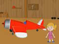 Spiel Mädchen entkam im Flugzeug  Online
