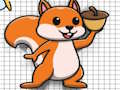 Spiel Eichhörnchen-Malabenteuer  Online
