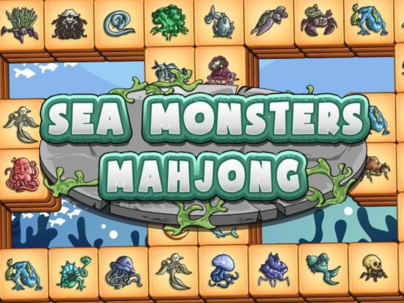 Spiel Seeungeheuer Mahjong  Online