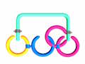 Spiel Drehen Sie das Kreis-Puzzle  Online